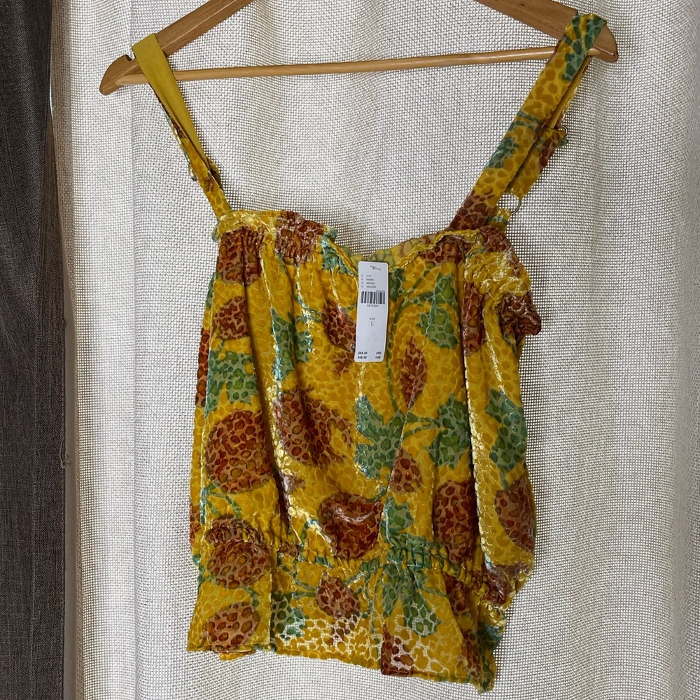 Anthropology stylish tank top Brand New